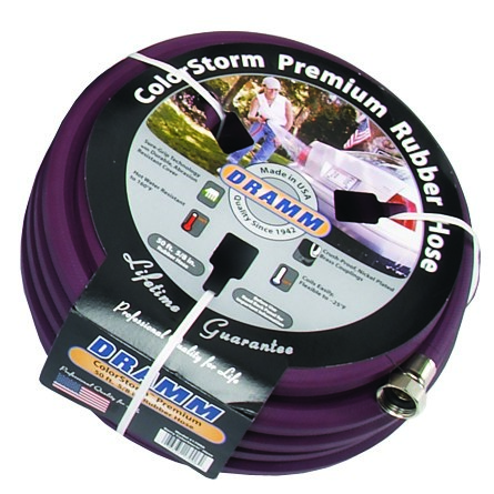Dramm 5/8"x50' Premium Colorstorm Rubber Hose Berry