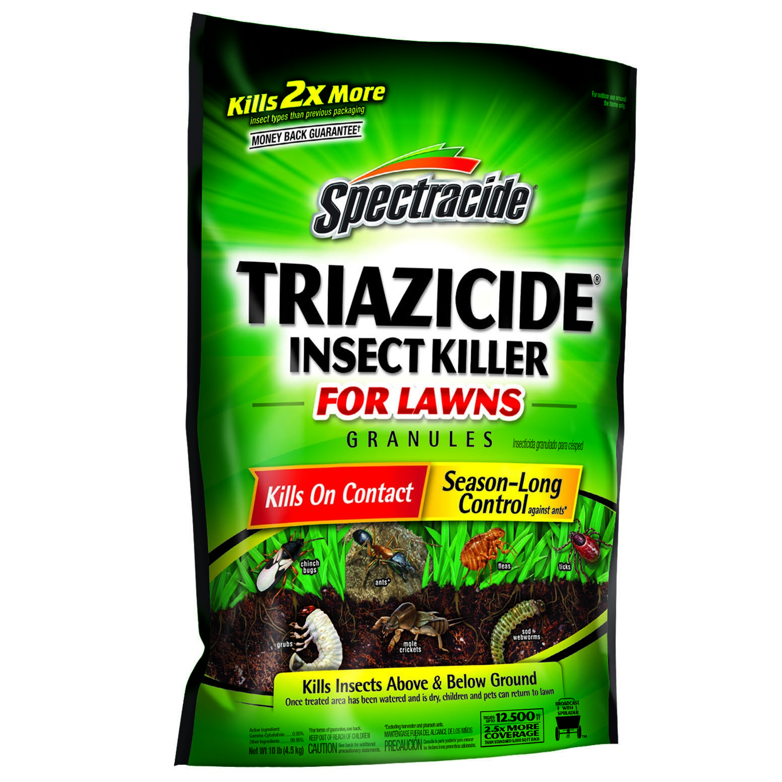Spectracide 10# Triazicide Insect Killer Granules (Keywords: Scotts Ortho Bug B Gon Insect SC0167060 ) — priced per each; minimum 4; multiples of 4