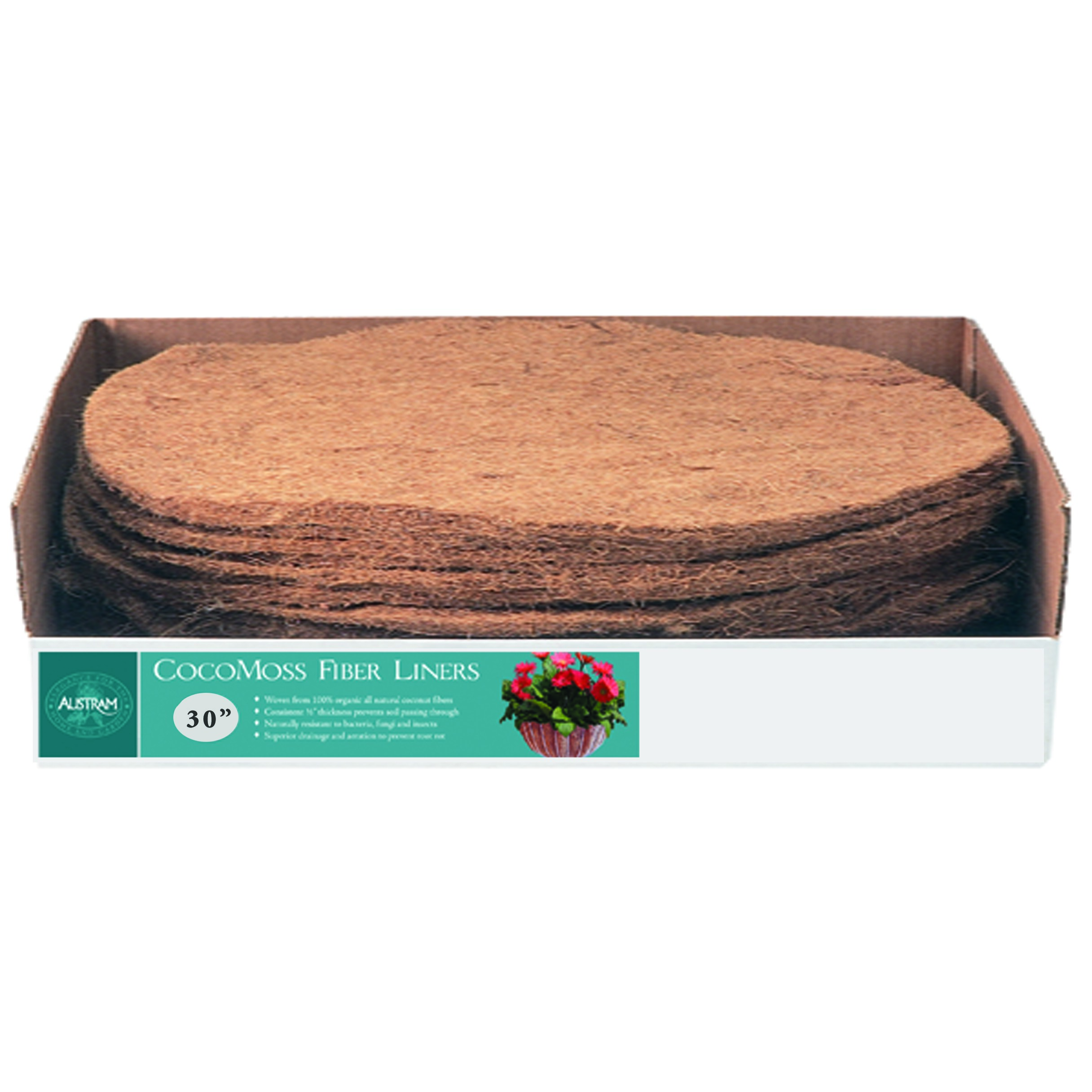 Austram 30" Cocomoss Liner For 30" Trough Style Planters
