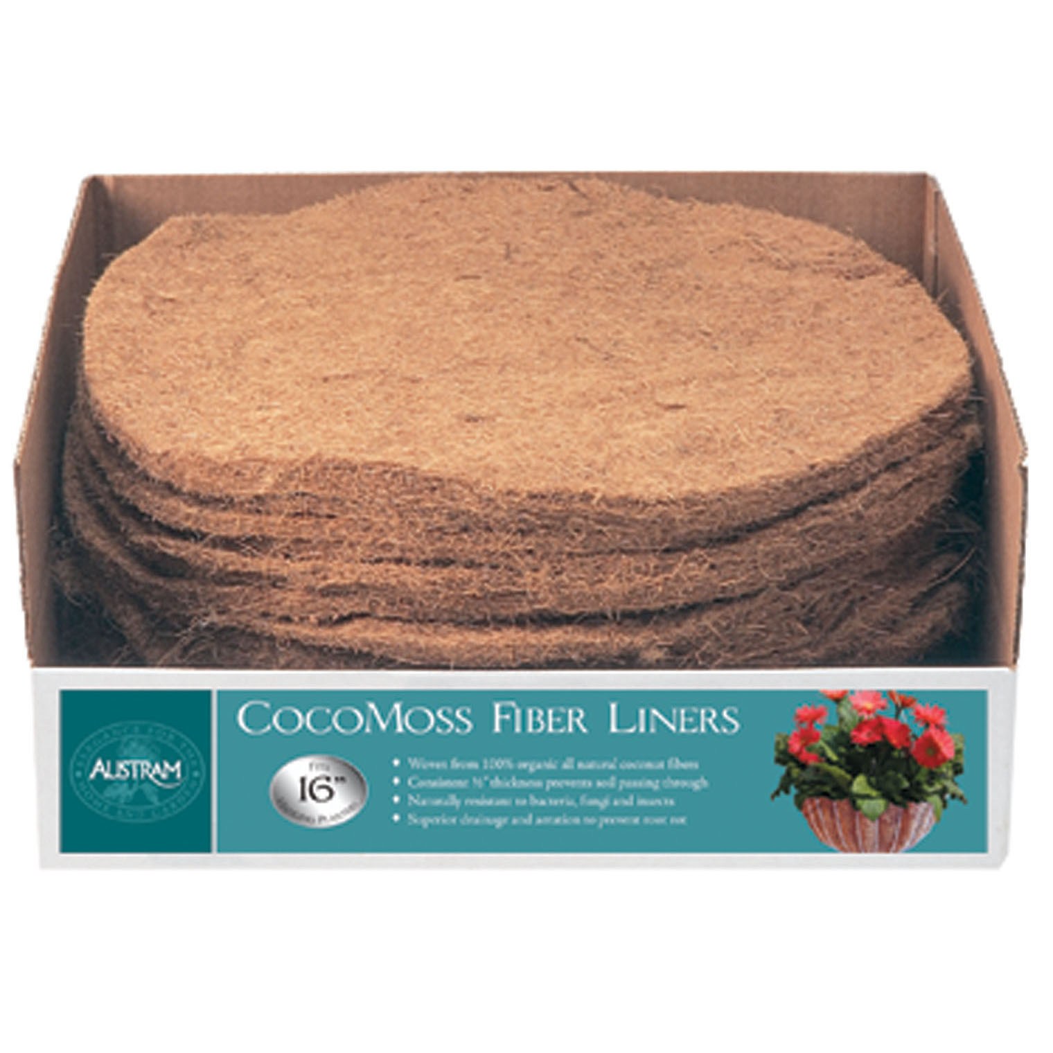 Austram 36" Cocomoss Liner For 36" Trough Style Planters — priced per each; minimum 12; multiples of 12