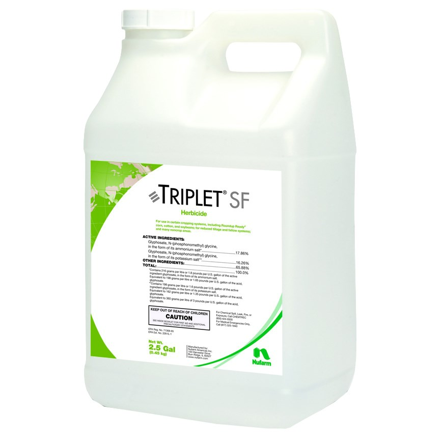 Nufarm Triplet SF 2.5Gl ( 2,4-D, MCCP, Dicamba ) — Single Unit