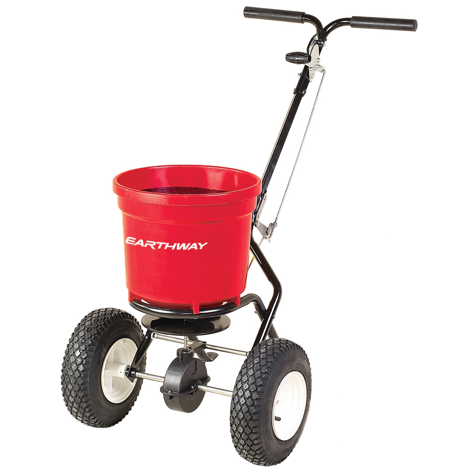 Earthway Commercial Spreader Push With Pneumatic Tires