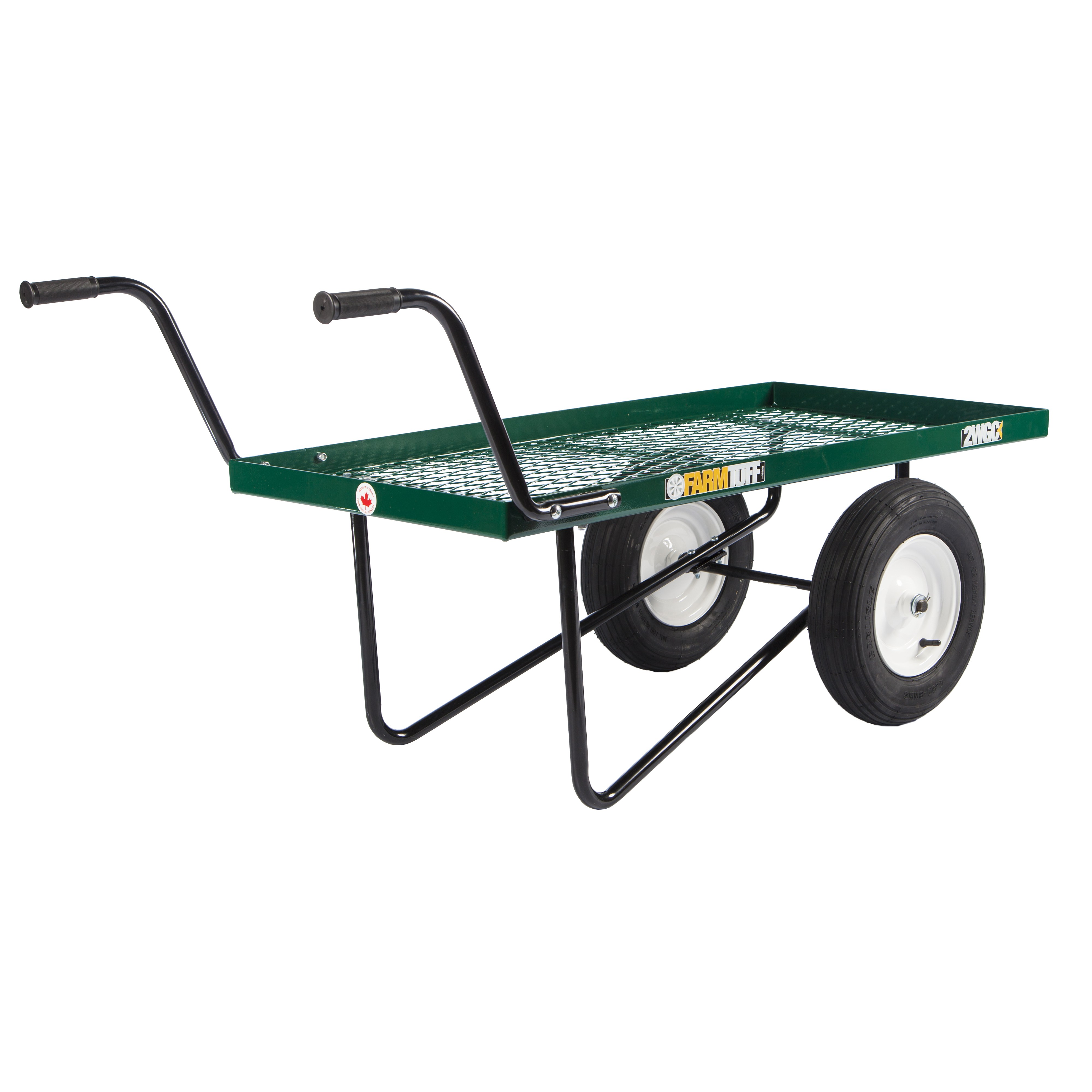 Millside 24x48" Metal Deck 2 Whl Push Cart