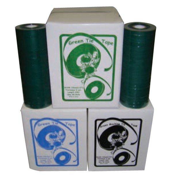 Bamboo Supply 1" x 150' x 0.08mm Tying Tape Green 48RL/CS