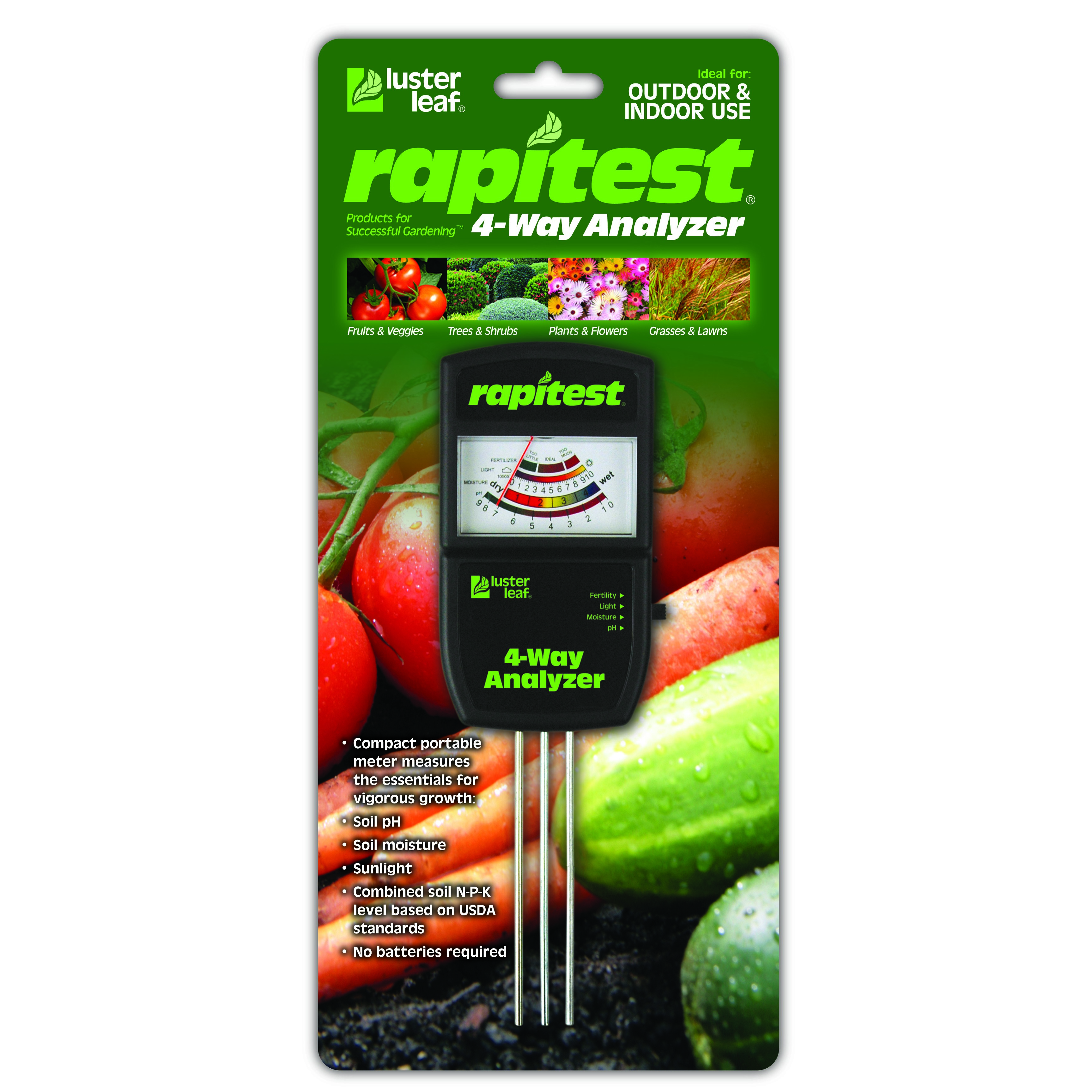Luster Leaf Rapitest 4 Way Analyzer