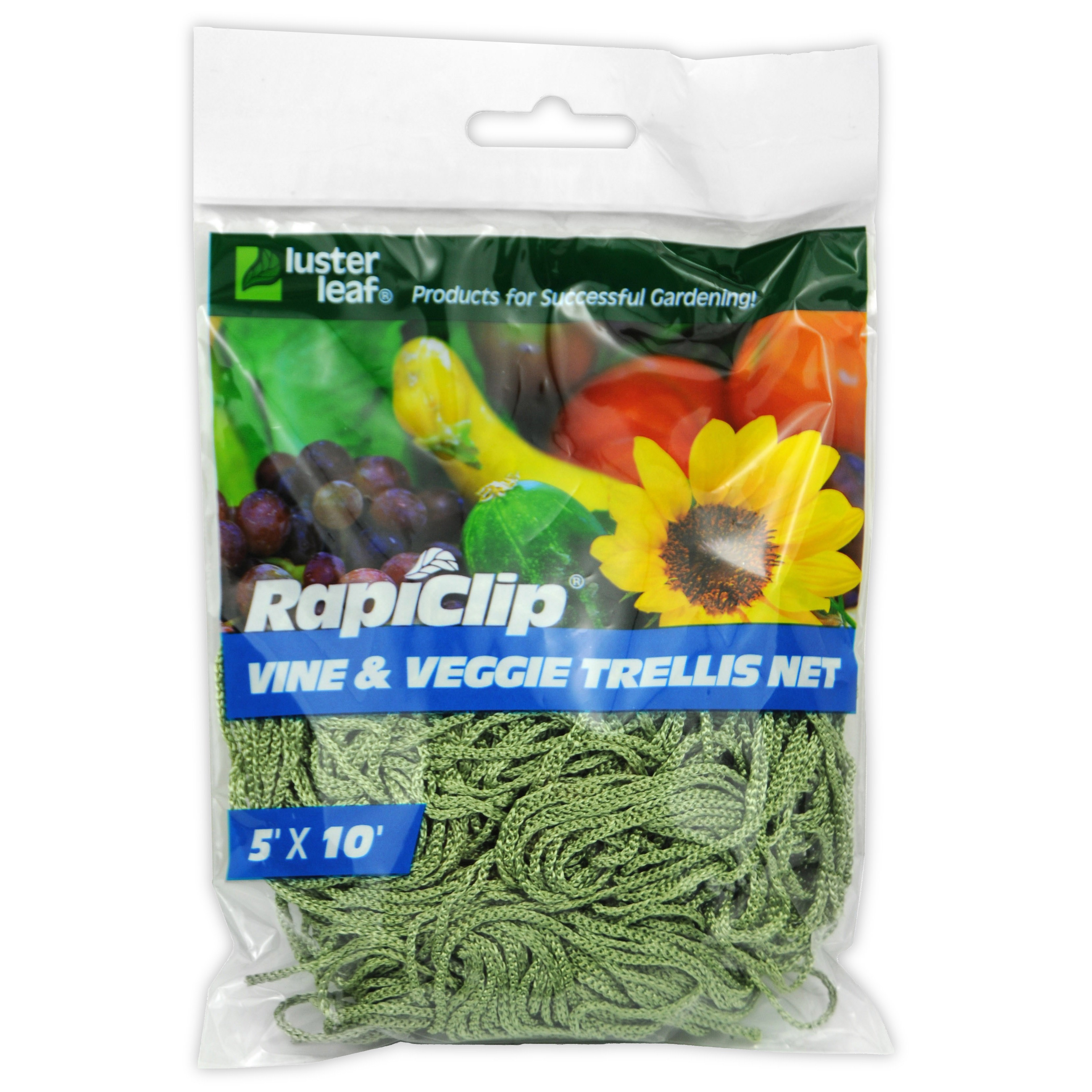 Luster Leaf 5'x10' Vine & Veggie Trellis Net — priced per each; minimum 12; multiples of 12