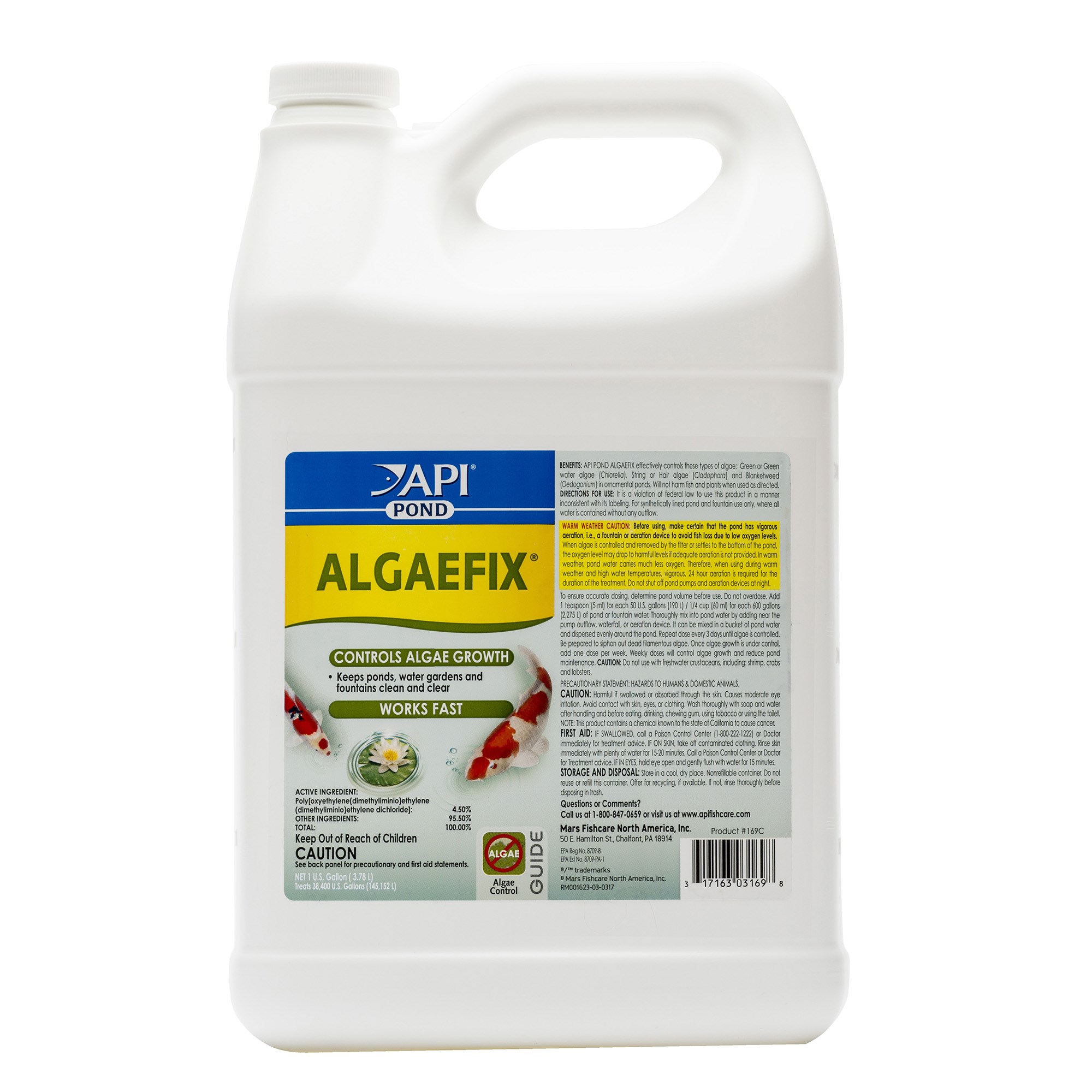 API Pond 1gal Algae Fix Treats 38400 Gallons