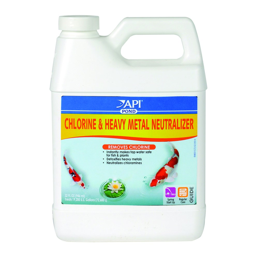 API Pond 32oz Chlor Heavy Metal Neutralizer