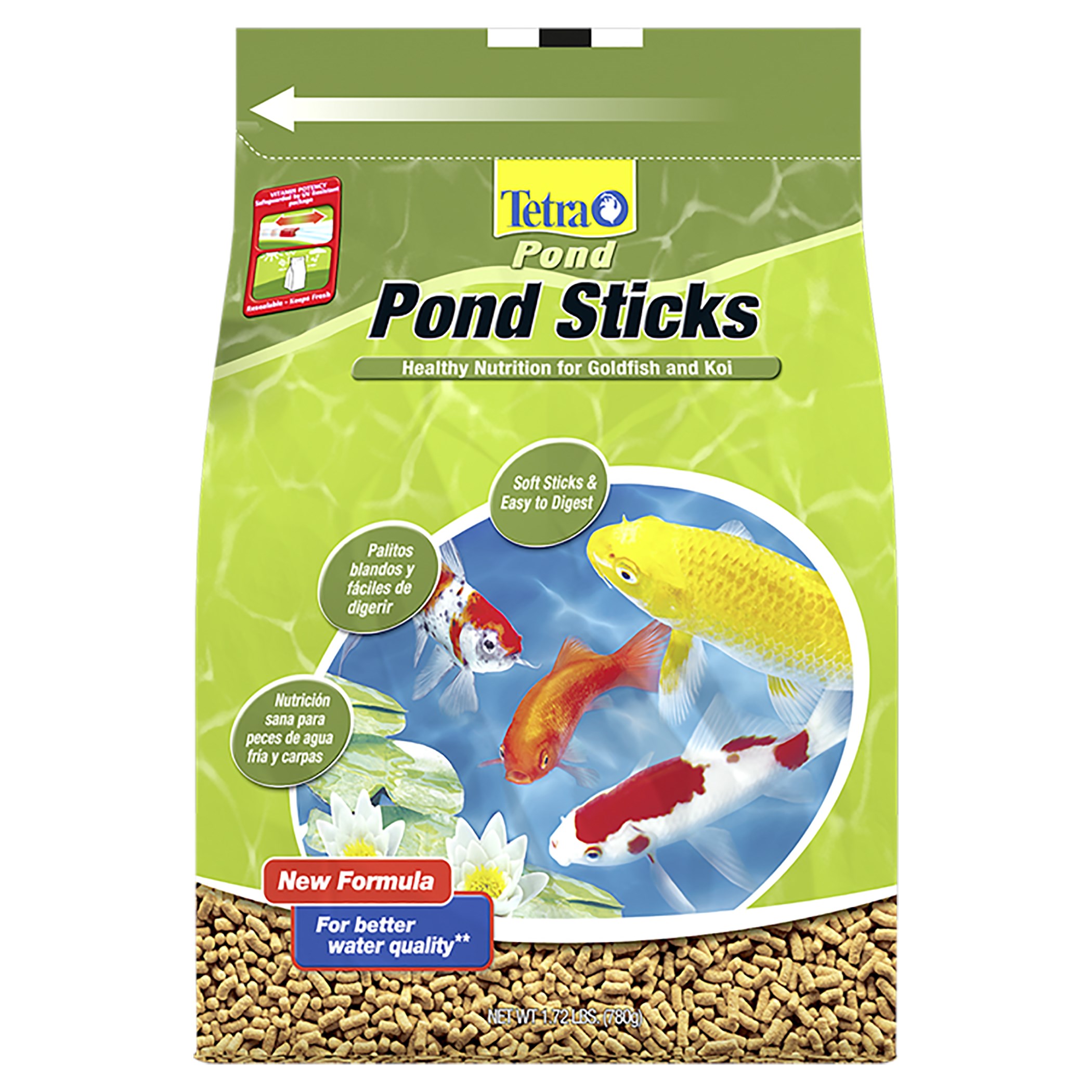Tetra 1.72# Pond Sticks Floating Fish Food — priced per each; minimum 6; multiples of 6