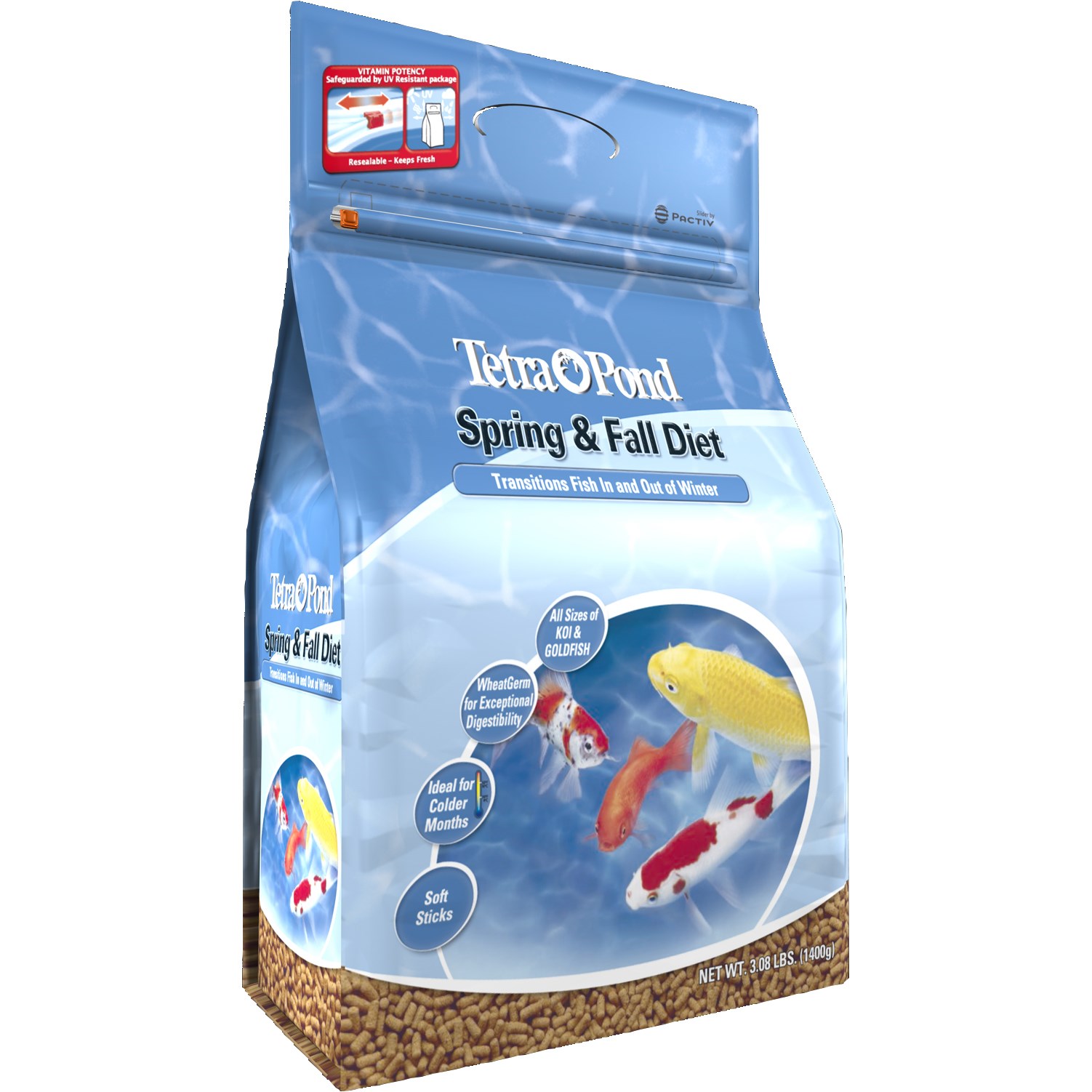 Tetra 3.08# Spring & Fall Diet Fish Food — priced per each; minimum 6; multiples of 6