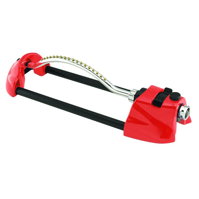 Dramm Colorstorm Oscillating Sprinkler Red