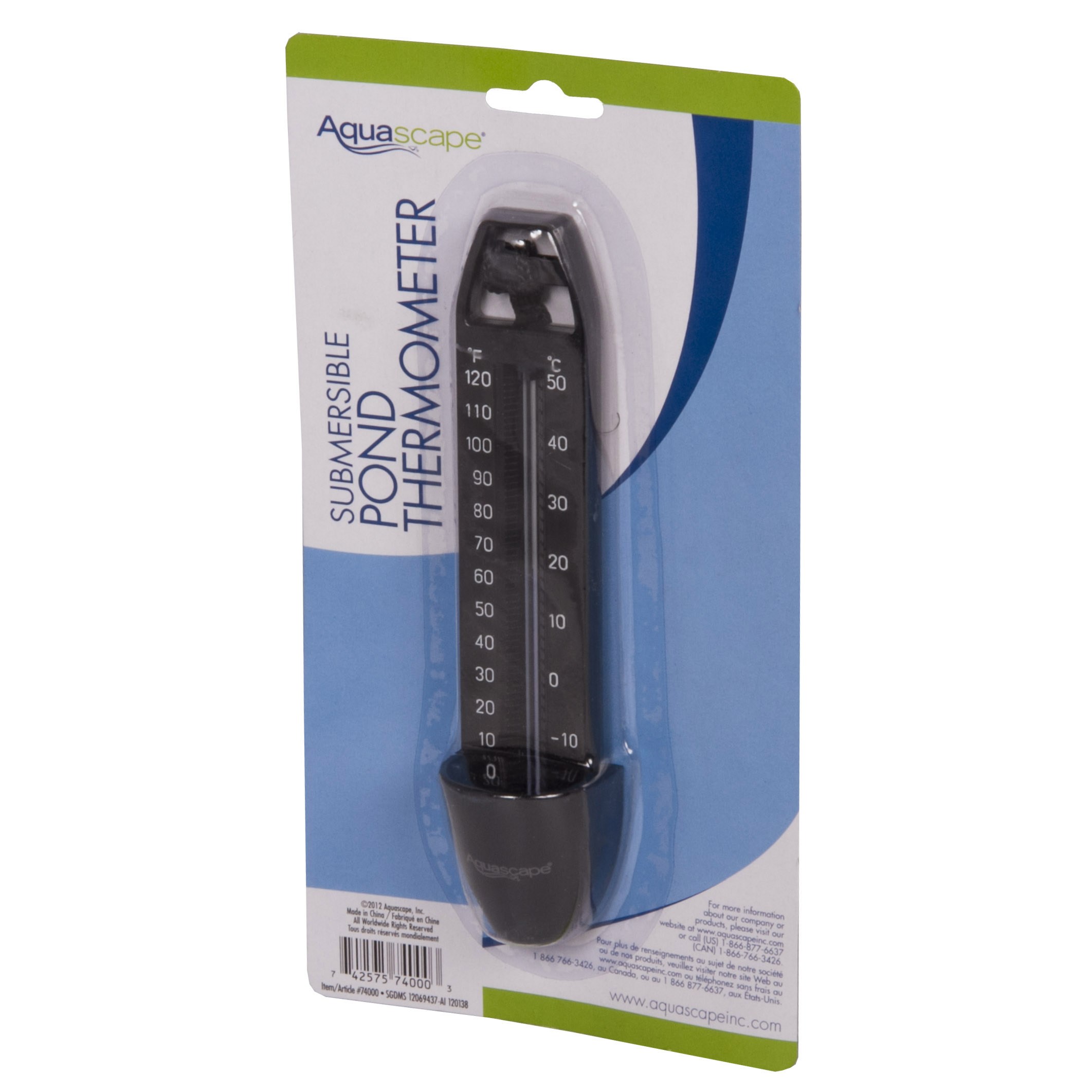 Aquascape Submersible Pond Thermometer — priced per each; minimum 6; multiples of 6