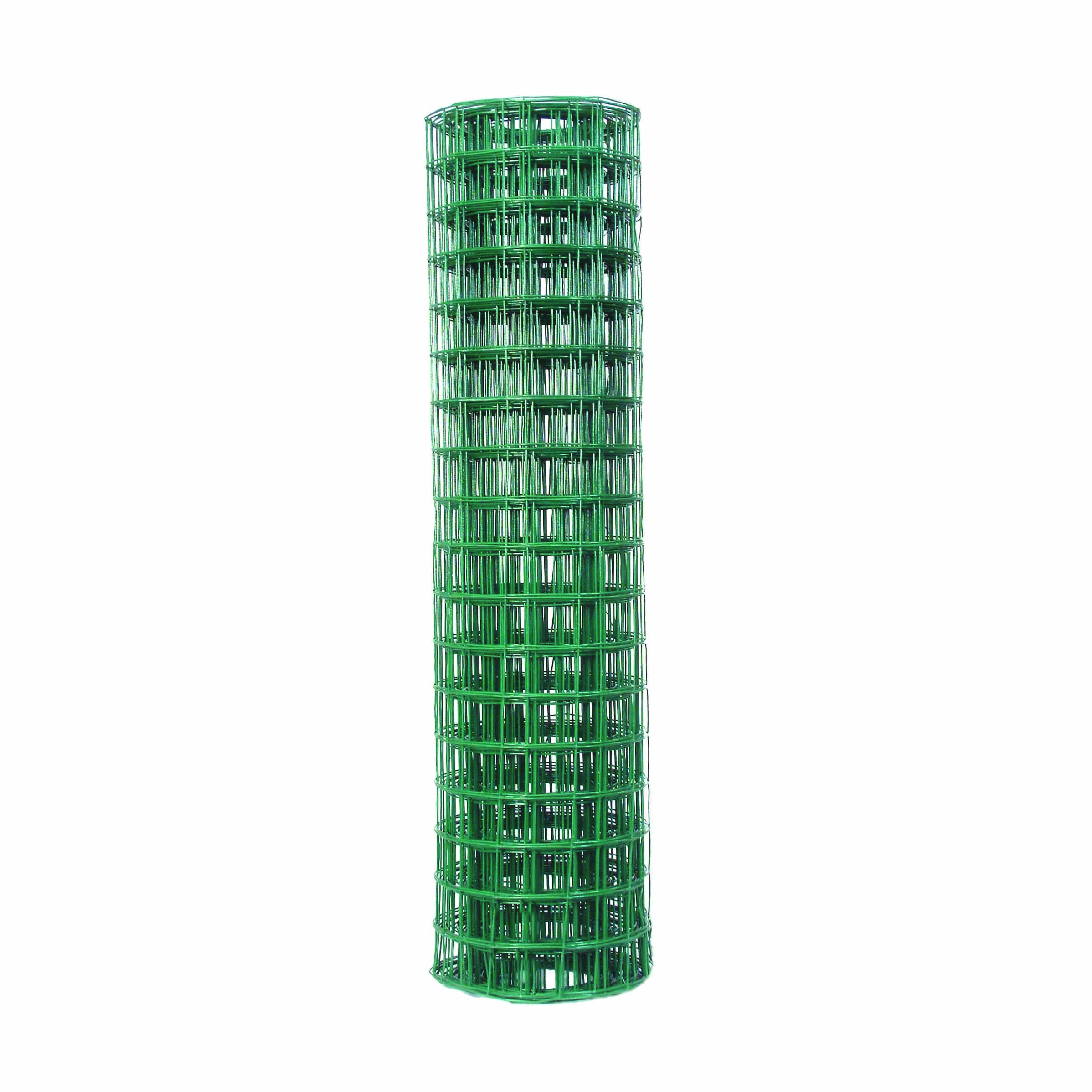 Origin Point 36"x50' Green Vinyl Fence 3"x2" Opening 16GA