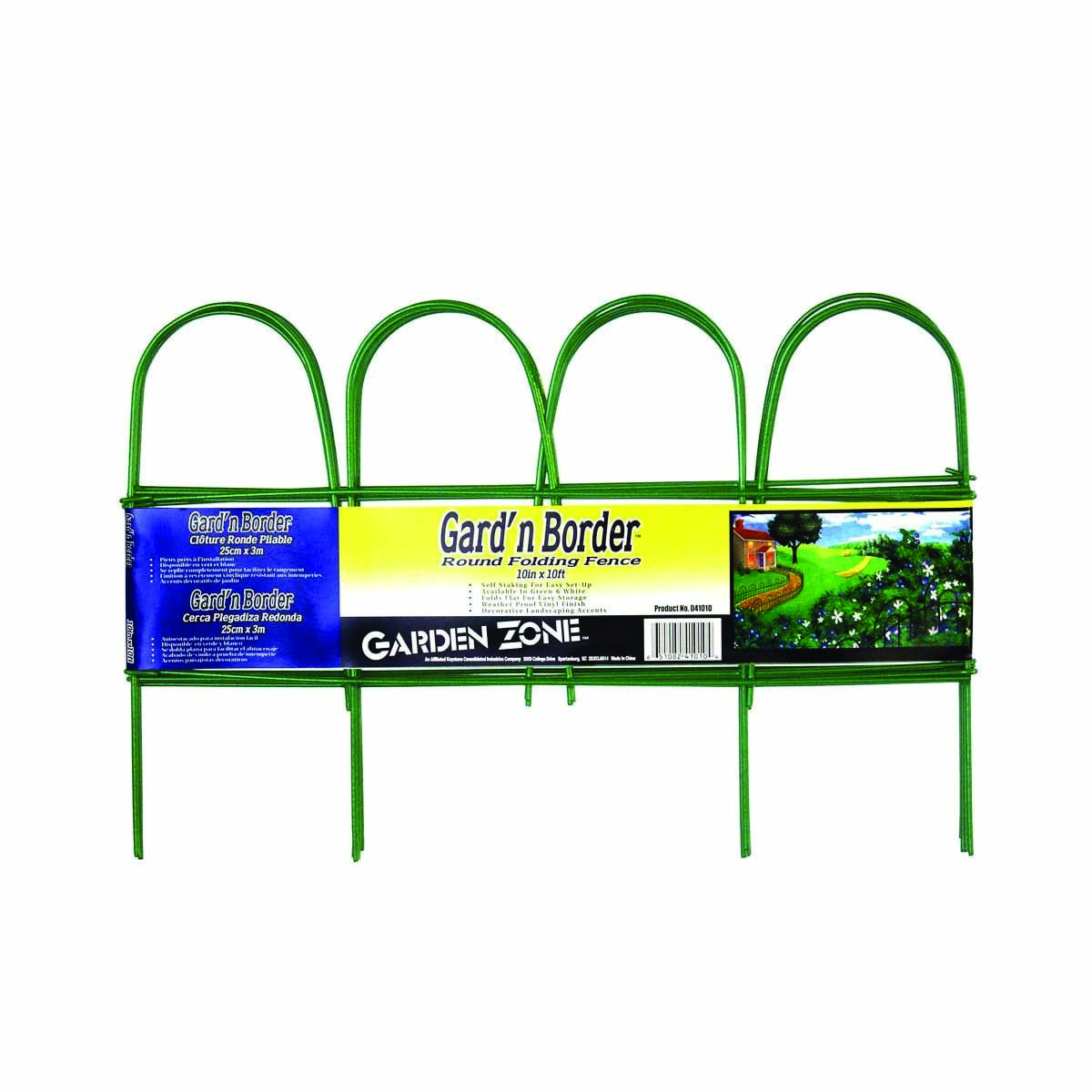 Origin Point 10"x10' Green Round Folding Fence