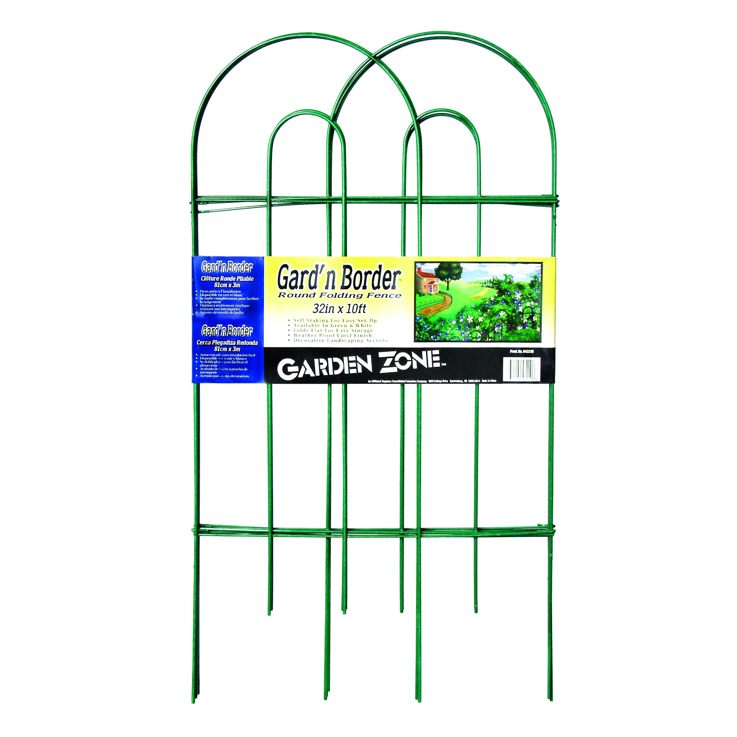 Origin Point 32" x 10' White Folding Fence