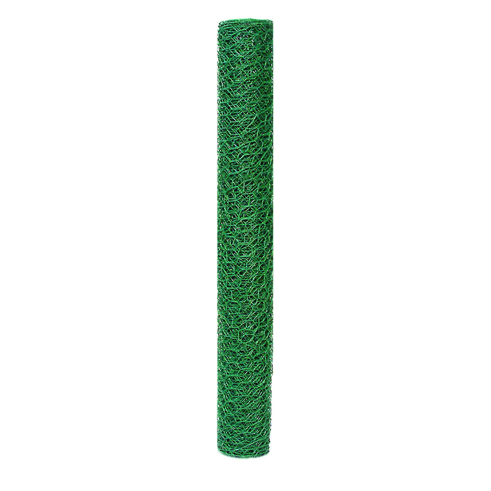 Origin Point 36"X25' Green PVC Hex Netting 1" — priced per each; minimum 6; multiples of 6