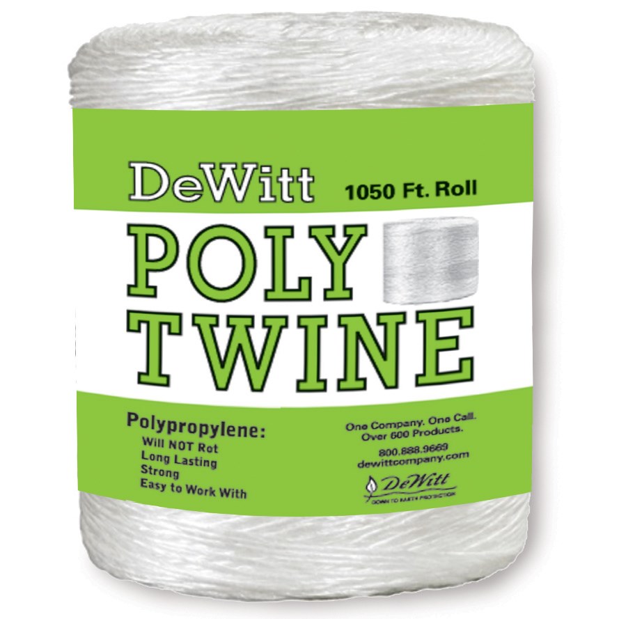 Dewitt Poly Twine White Retail 1050' — priced per each; minimum 14; multiples of 14