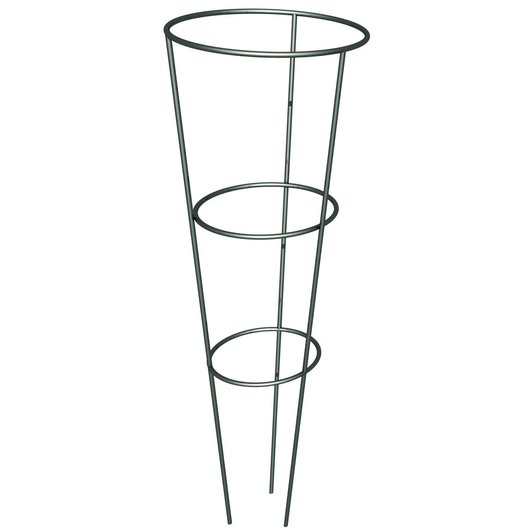 Panacea 54" Promotional Galvanized Tomato Cage — priced per each; minimum 25; multiples of 25