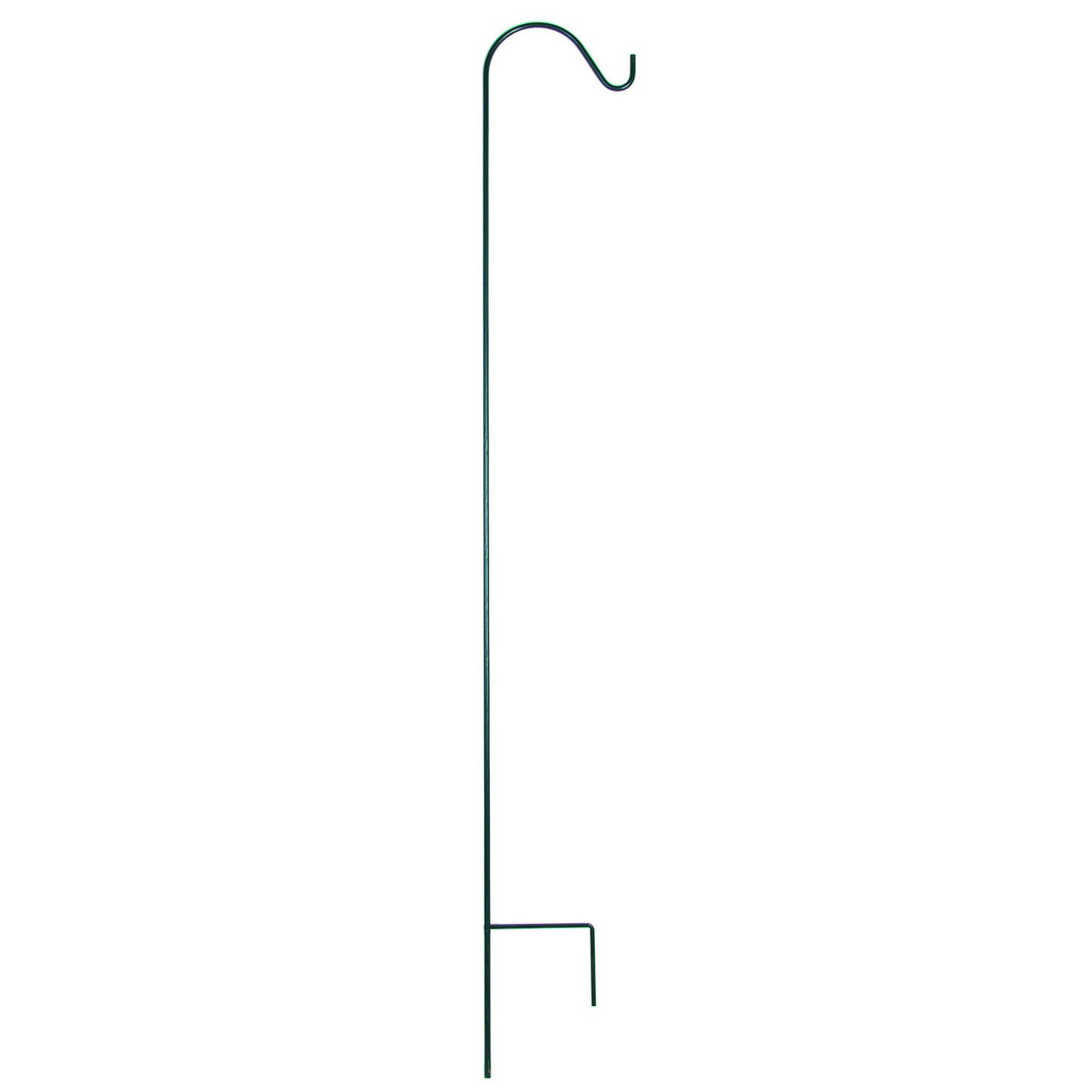 Panacea 84" Black Single Shepherds Hook — priced per each; minimum 10; multiples of 10