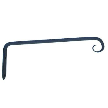 Panacea 10" Forged Hook Straight Black — priced per each; minimum 12; multiples of 12