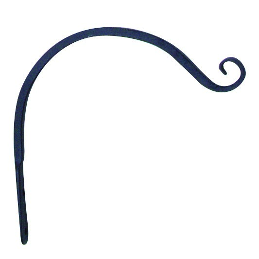 Panacea 12" Curved Hook Black — priced per each; minimum 12; multiples of 12