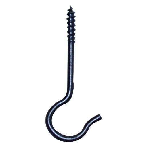 Panacea Ceiling Hook Black 5pk