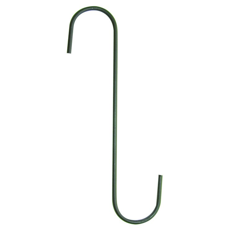 Panacea 6" Black Garden S Hook 2pk