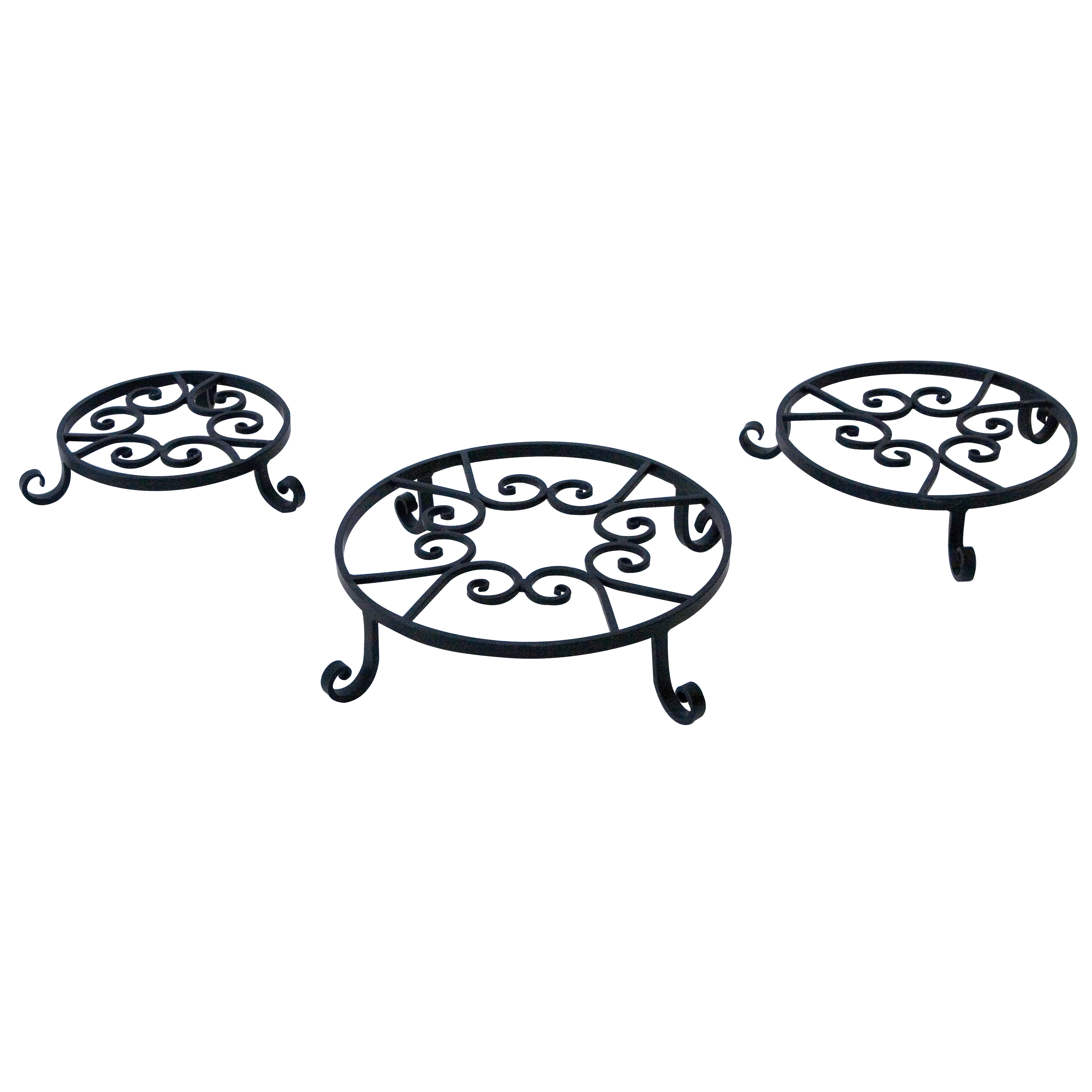 Panacea 10" Old World Forged Black Pot Trivet — priced per each; minimum 6; multiples of 6
