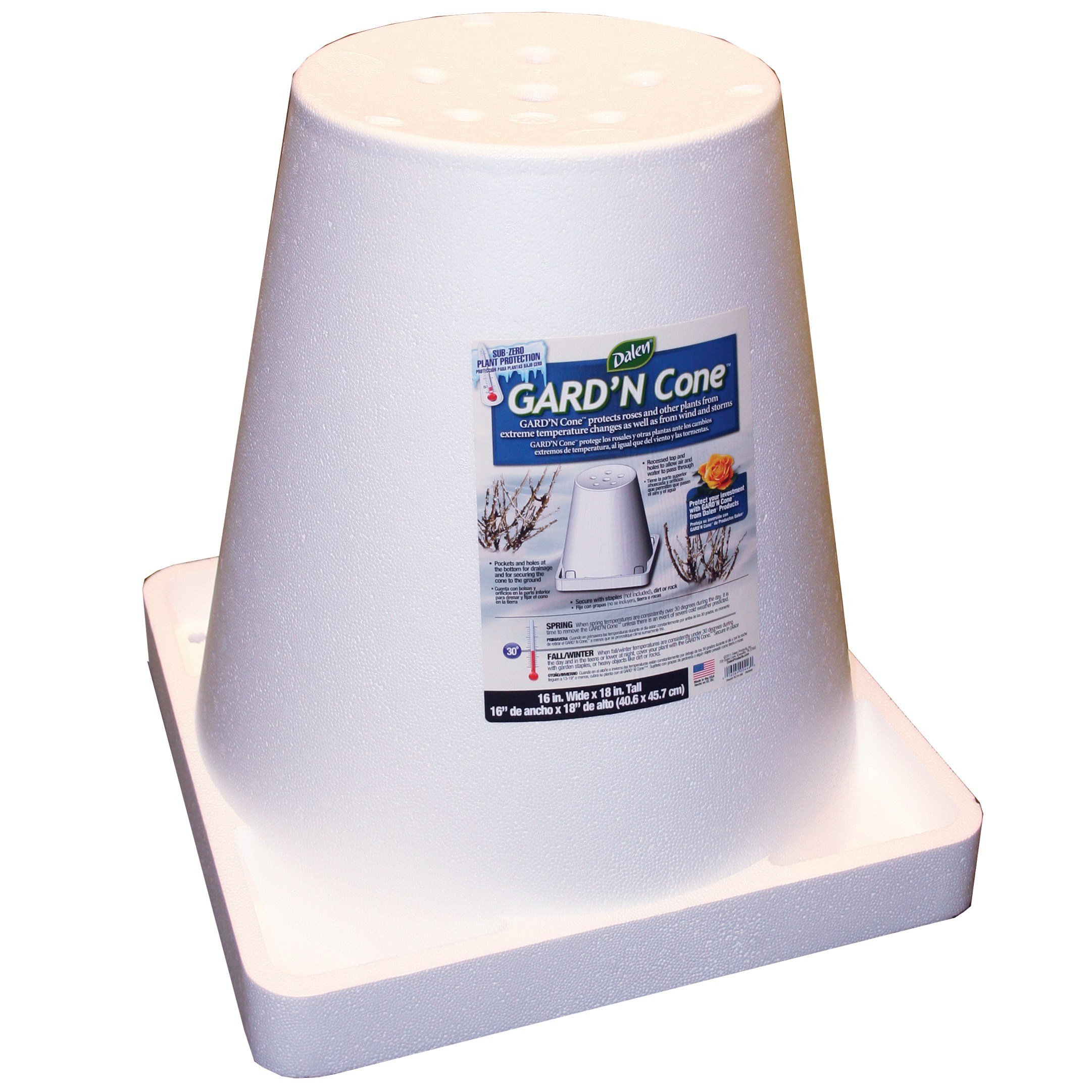 Dalen 16"x16"x18" Gard'N Cone Rose Cone — priced per each; minimum 8; multiples of 8