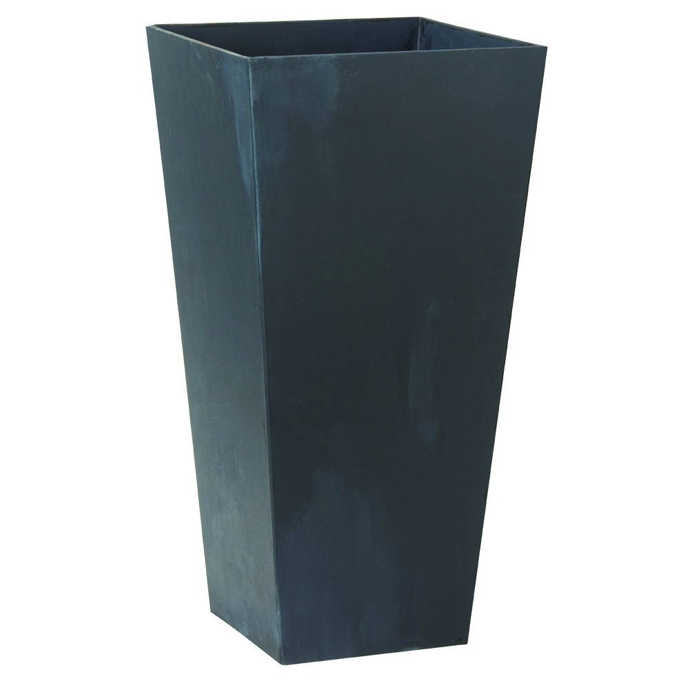 ArtStone Ella 13.5" Tall Planter Black — priced per each; minimum 5; multiples of 5