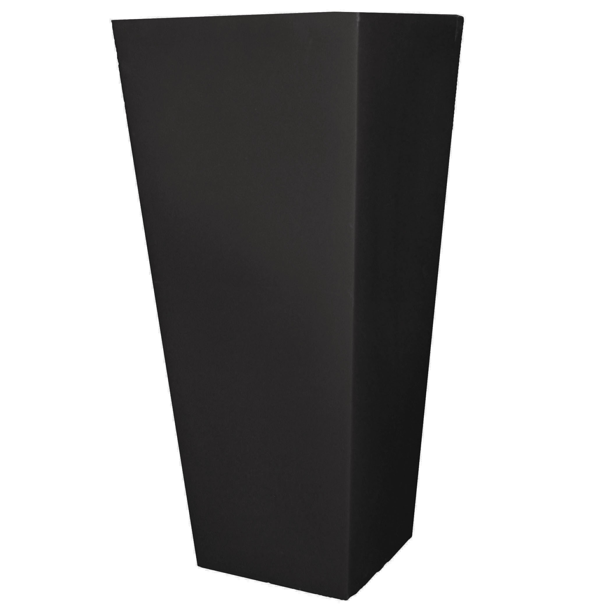 Tusco 32" Cosmo Tall square Planter Black