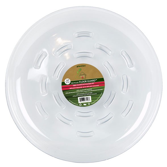 Plastec 12" Recycled Floor Guard — priced per each; minimum 12; multiples of 12
