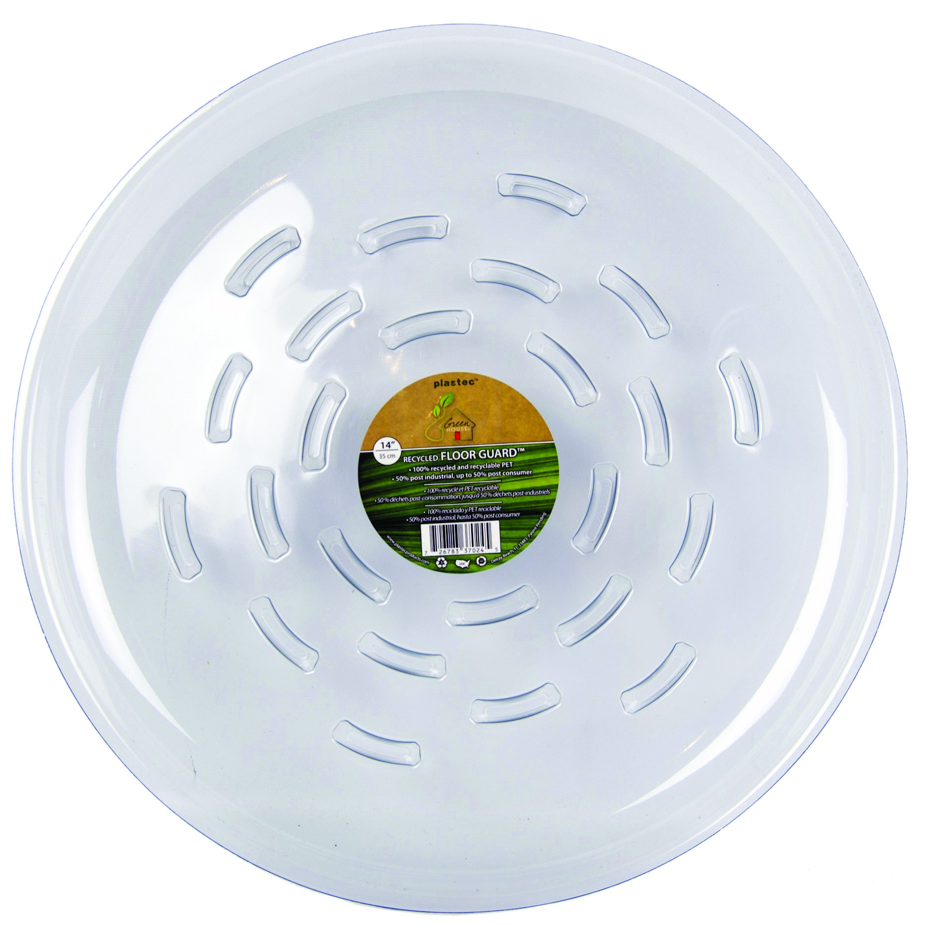 Plastec 14" Recycled Floor Guard