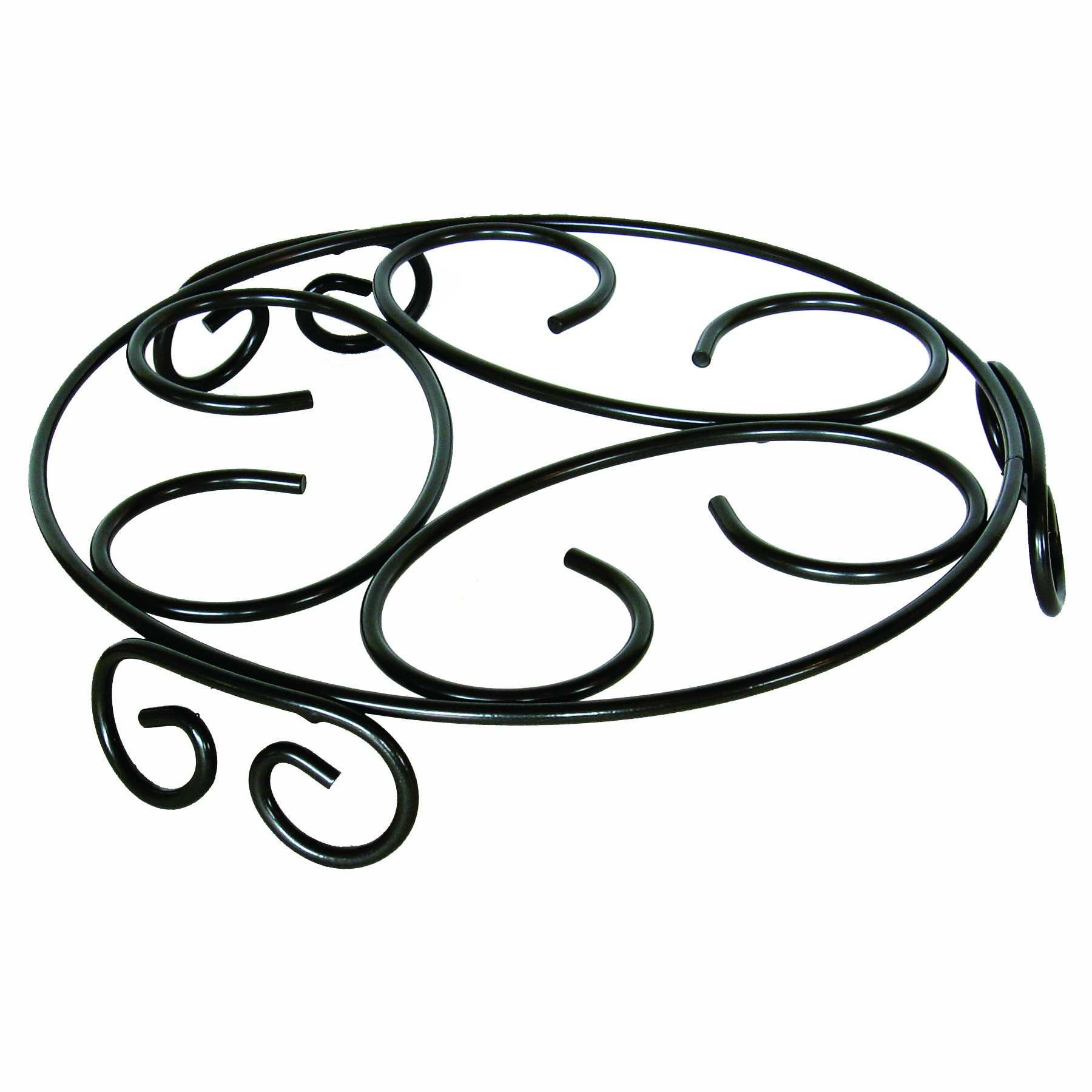 Plastec 12" Trivet Black