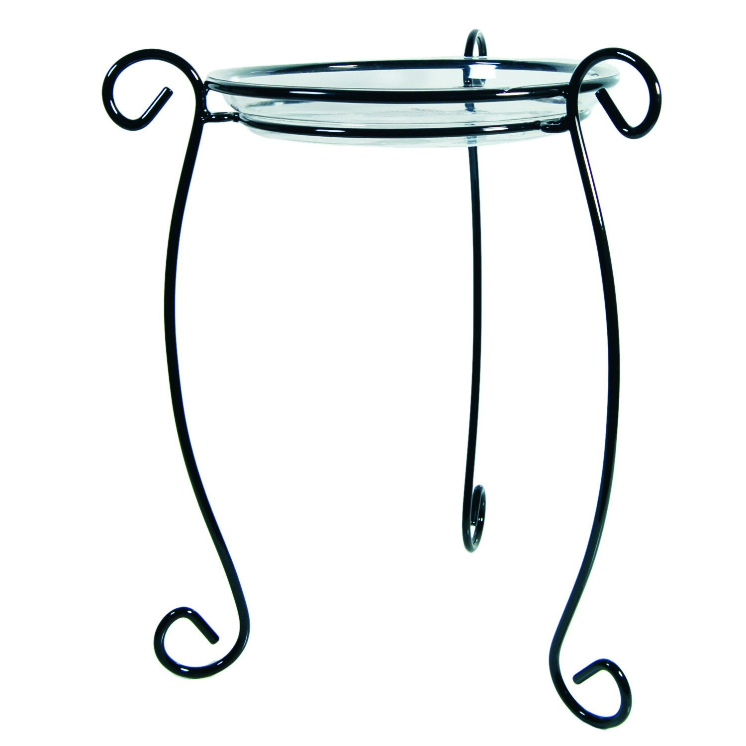 Plastec 18" Simply Perfect Plant Stand Black