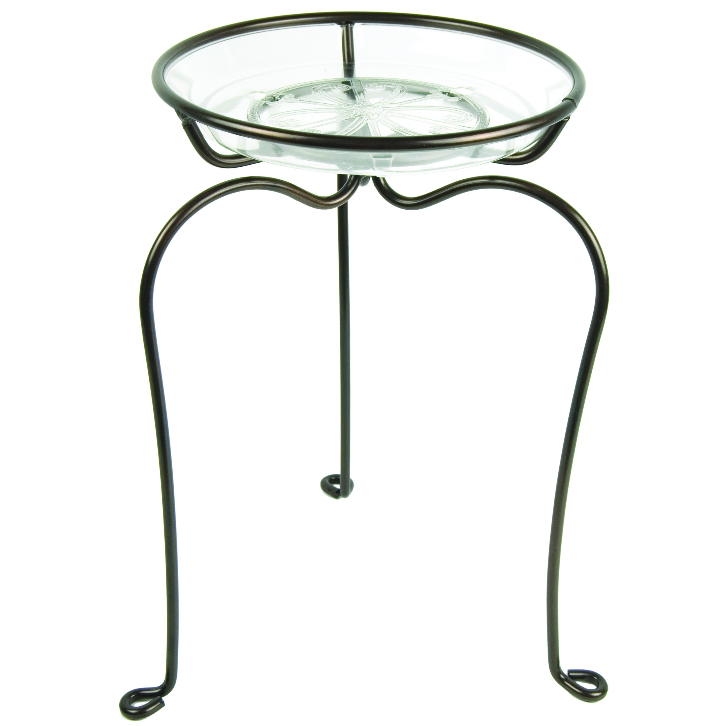 Plastec 16" Decorator Plant Stand Rust — priced per each; minimum 6; multiples of 6