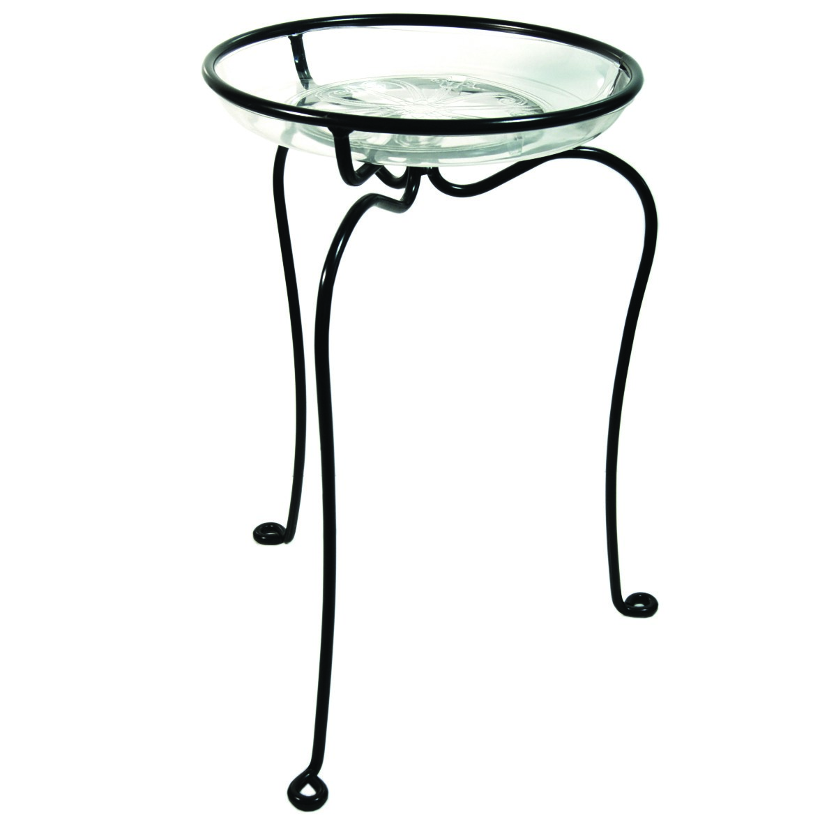 Plastec 21" Black Decorator Plant Stand — priced per each; minimum 6; multiples of 6