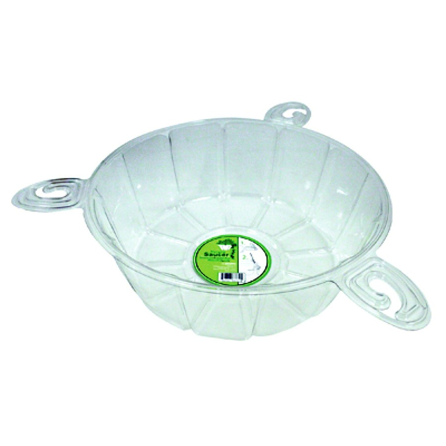 Plastec 12" Hanging Saucer — priced per each; minimum 24; multiples of 24