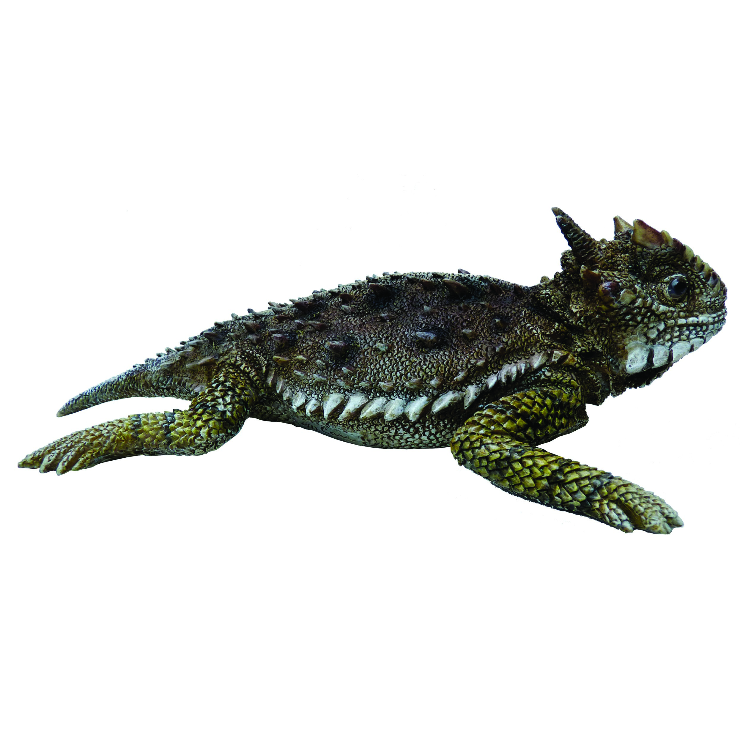 MCarr Large Horned Toad Resin Statue — priced per each; minimum 16; multiples of 16