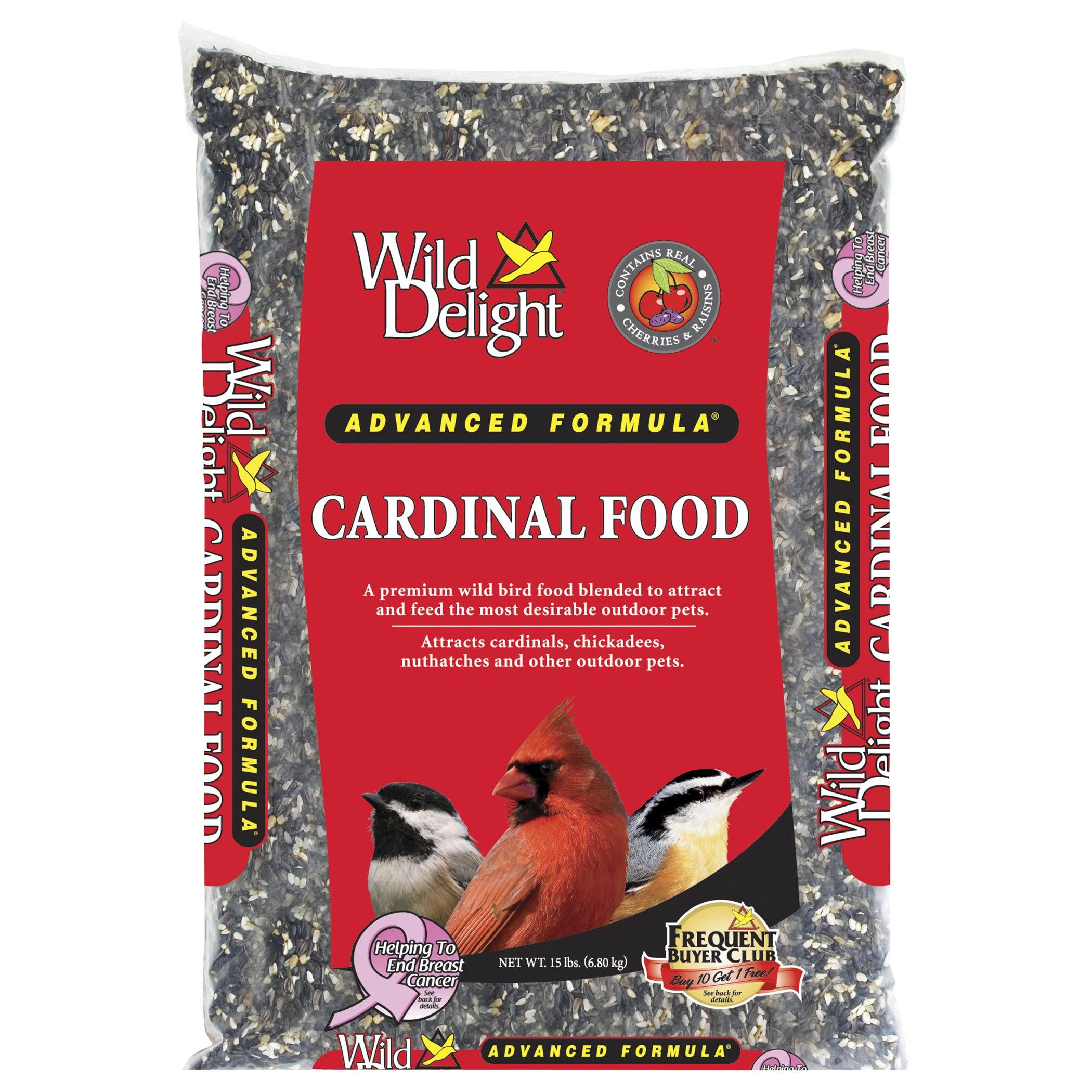 Wild Delight 15# Cardinal Food MADE IN THE USA