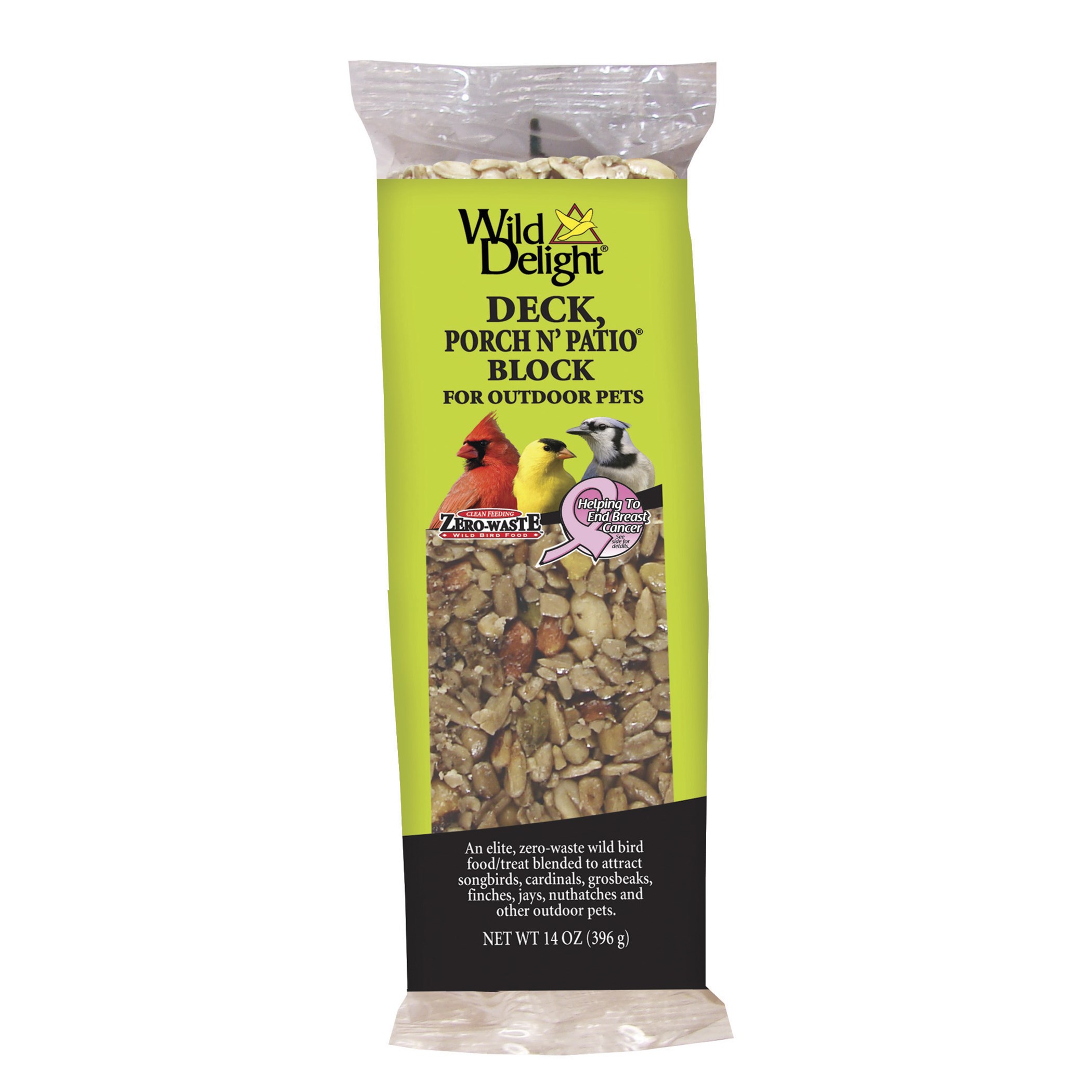 Wild Delight 14oz Deck Porch N Patio Block MADE IN THE USA — priced per each; minimum 10; multiples of 10