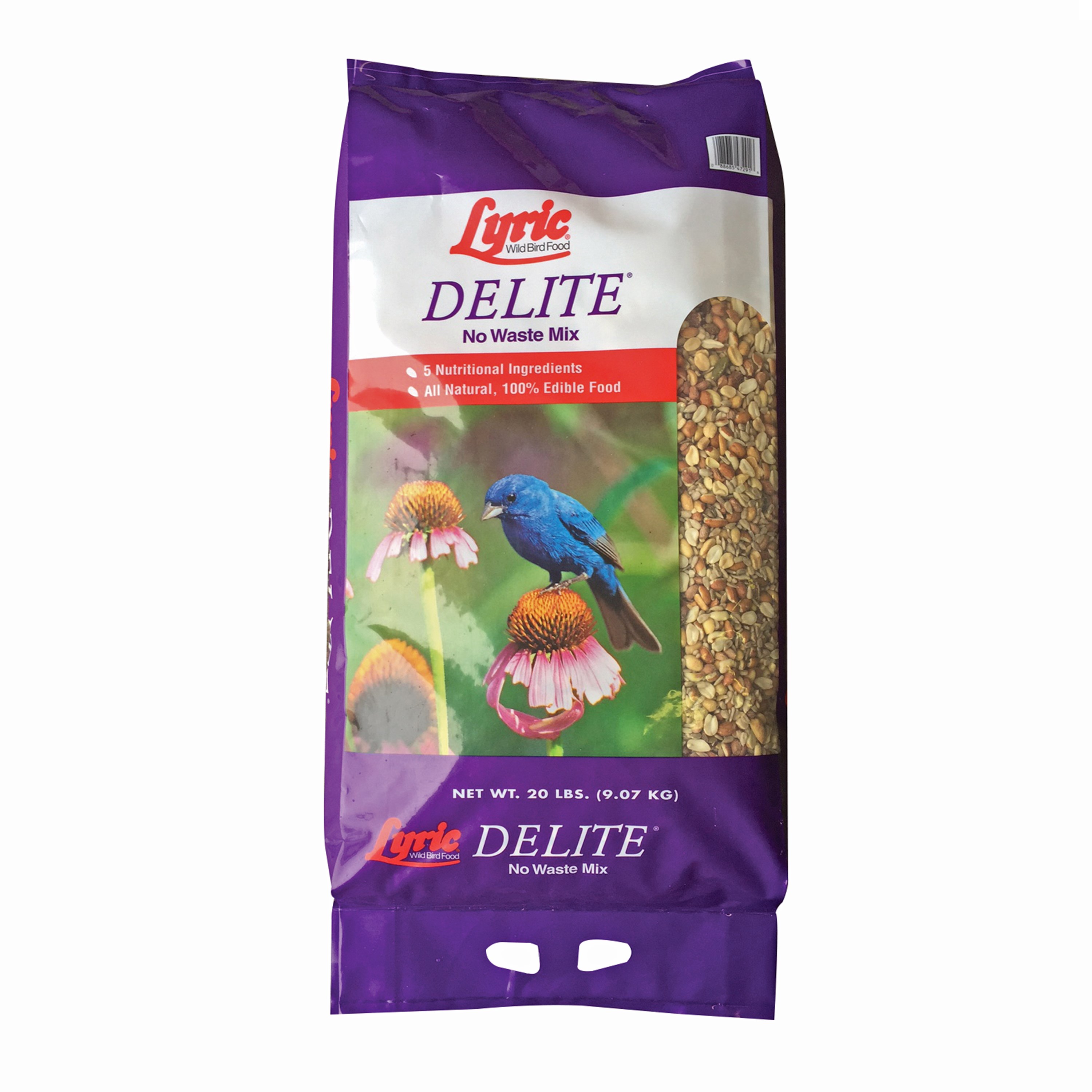 Lyric 20# Delite Bird Food Maroon