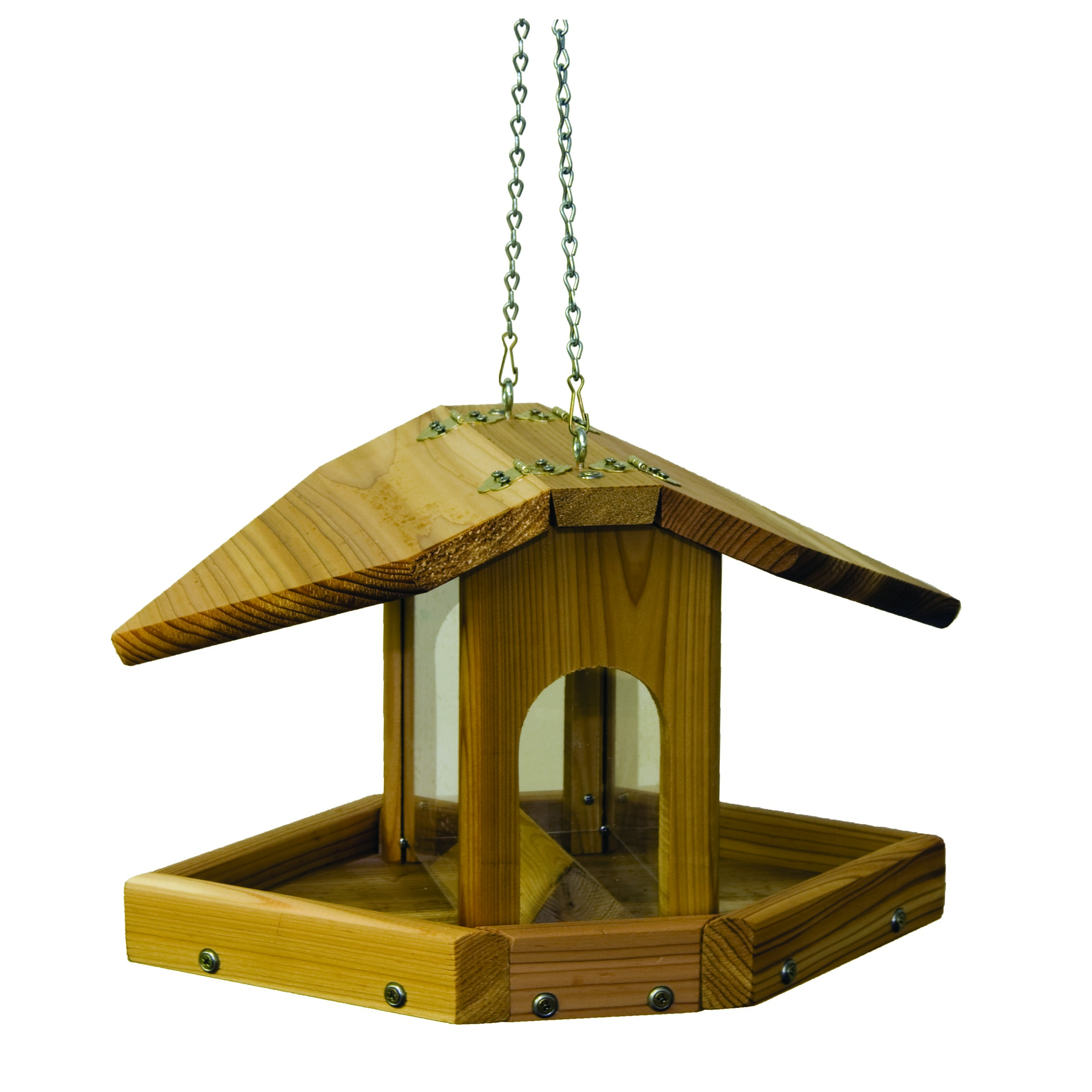 Stovall Wood Multi Sided Feeder With Chain MADE IN THE USA