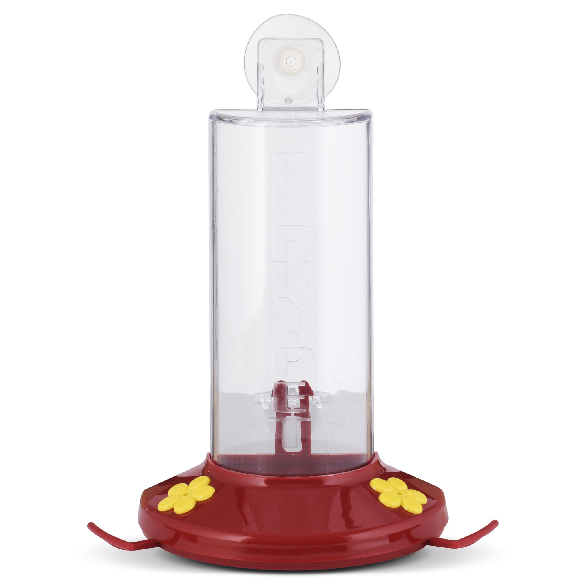 Perky Pet 8oz Window Feeder Acrylic With 2 Fountains — priced per each; minimum 6; multiples of 6