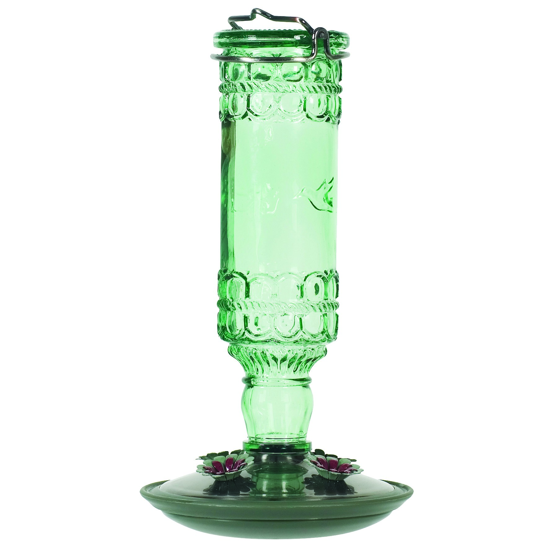 Perky Pet Hummingbird Green Antique Bottle Feeder — priced per each; minimum 2; multiples of 2