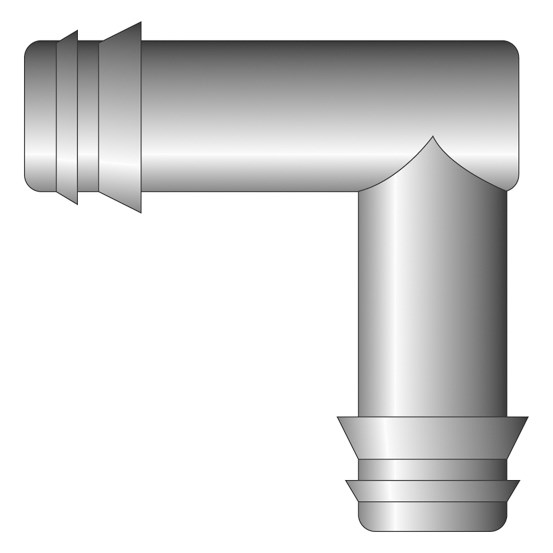 Netafim 16mm Insert Barb Elbow for Heavywall/PE to Heavywall/PE