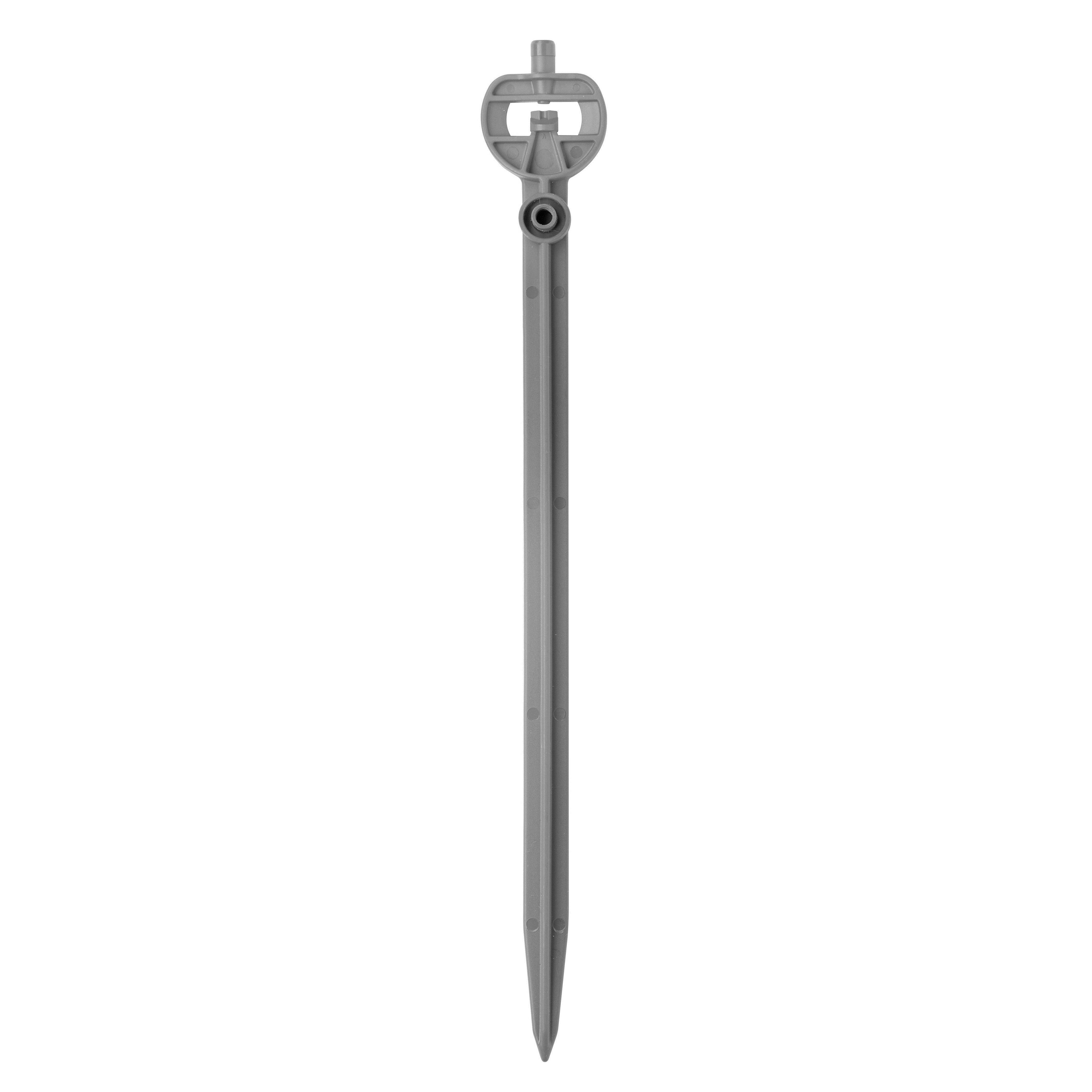 NET 6.6gph Grey Pressure Compensating Spray Stake Single Pattern for Dripper Assembly (Use with 01PSD066-36B or 01PSD066-48B) 50/Bundle