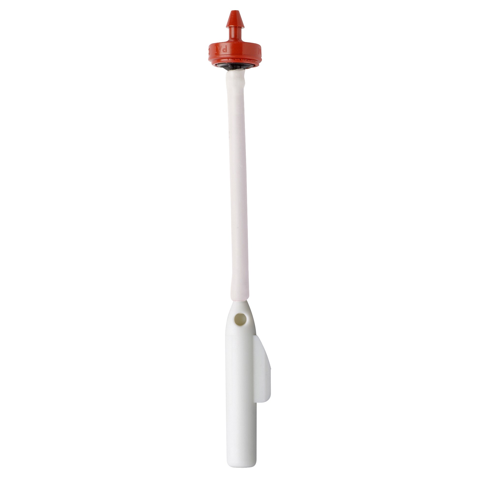 Netafim 48in 0.5gph PC SlimLine EZ Close Weight Assembly w/ CNL, Shut Off and Super Flex UV White PE Tubing 25/BG