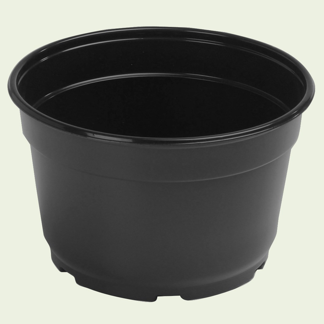 Landmark 06.00 Round Azalea Maxi Grow Pot Coex X-6Amgt Black — Single Unit