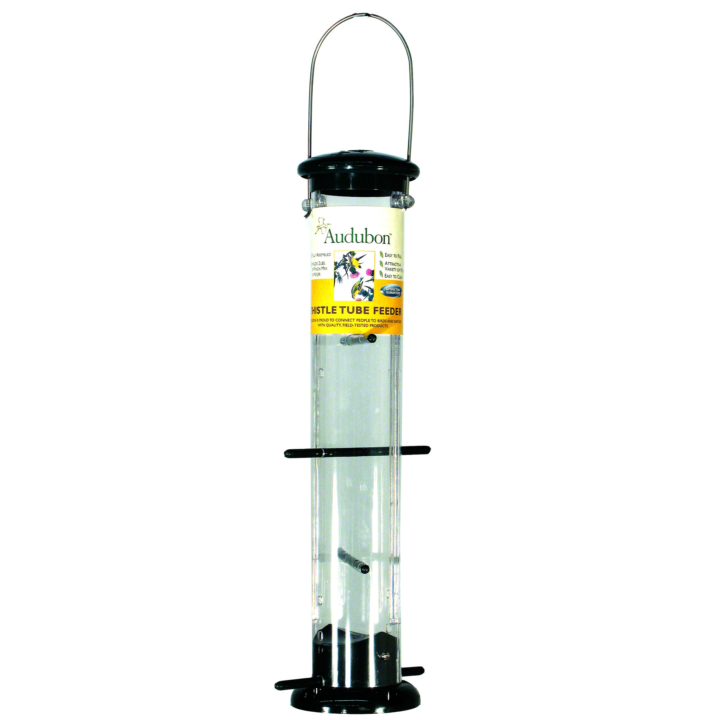 Audubon 15" Green Plastic 8 Port Thistle Finch Feeder — priced per each; minimum 4; multiples of 4
